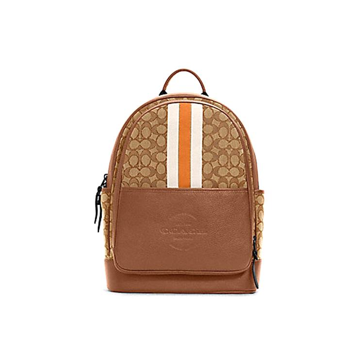 New COACH Thompson Canvas Leather Backpack Large Size Unisex Khaki C5389-QBT0B 30.0*10.4*40.1CM
New COACH Thompson Canvas Leather Backpack Large Size Unisex Khaki C5389-QBT0B 30.0*10.4*40.1CM