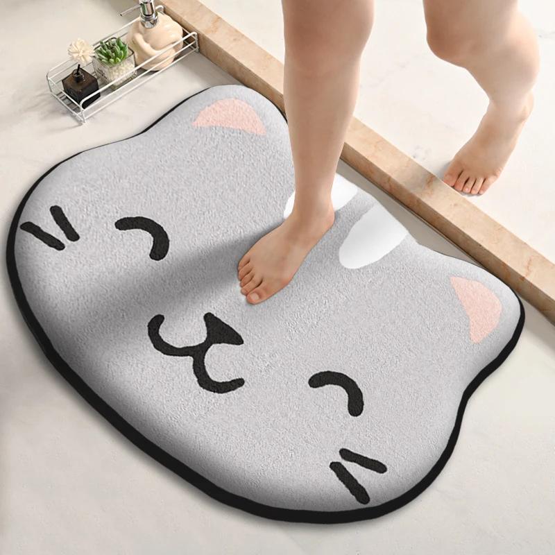 Thickened Special-shaped Absorbent Bathroom Floor Mat Flannel Toilet Mat Shower Room Non-slip and Dirt-resistant Foot Mat 400MMx600MM
Thickened Special-shaped Absorbent Bathroom Floor Mat Flannel Toilet Mat Shower Room Non-slip and Dirt-resistant Foot Mat 400MMx600MM