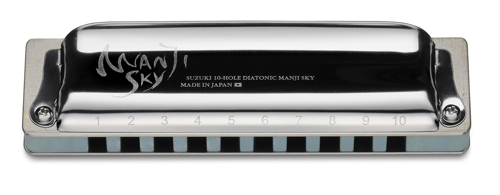 SUZUKI harmonica MANJI SKY 10-hole M-20S Low-F
SUZUKI harmonica MANJI SKY 10-hole M-20S Low-F