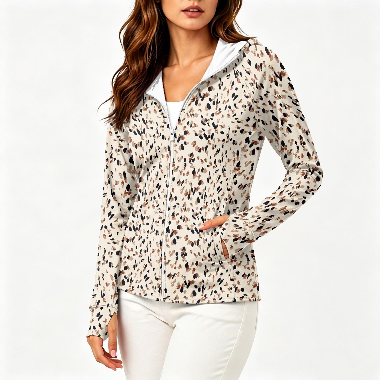 Women s Lightweight Hooded Sun Protection Jacket Full Zip Long Sleeve with Pockets Floral Print Casual Outdoor Lightweight Cover Up M
Women s Lightweight Hooded Sun Protection Jacket Full Zip Long Sleeve with Pockets Floral Print Casual Outdoor Lightweight Cover Up M
