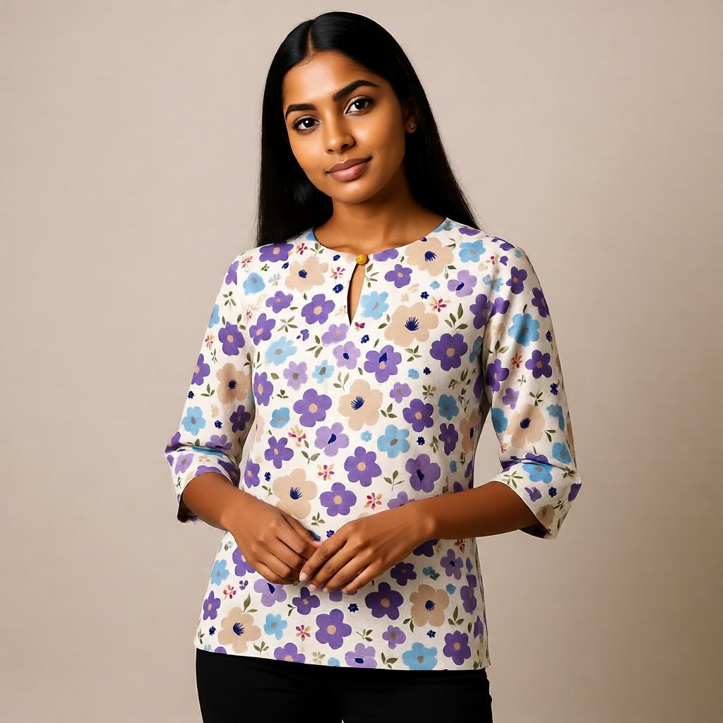 Винтажная повседневная блузка, для женщин, стрейч-конопля, цветочный принт, круглый вырез, рукава три четверти, элегантный свободный топ, ретро-стиль 5XL красный
Винтажная повседневная блузка, для женщин, стрейч-конопля, цветочный принт, круглый вырез, рукава три четверти, элегантный свободный топ, ретро-стиль 5XL красный