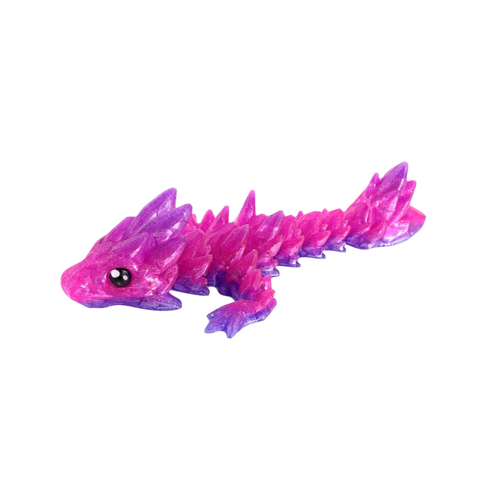 3D Printed Dragon, Colorful 3D Printed Flexible Articulated Dragon Toy For Home Desk Decoration, Stress Relief Toy For Kids And Adults One Size рожевий
3D Printed Dragon, Colorful 3D Printed Flexible Articulated Dragon Toy For Home Desk Decoration, Stress Relief Toy For Kids And Adults One Size рожевий