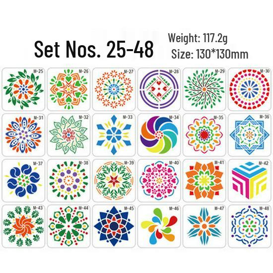 Datura Lace Stencil Tool for DIY Wall and Color Painting
Datura Lace Stencil Tool for DIY Wall and Color Painting
