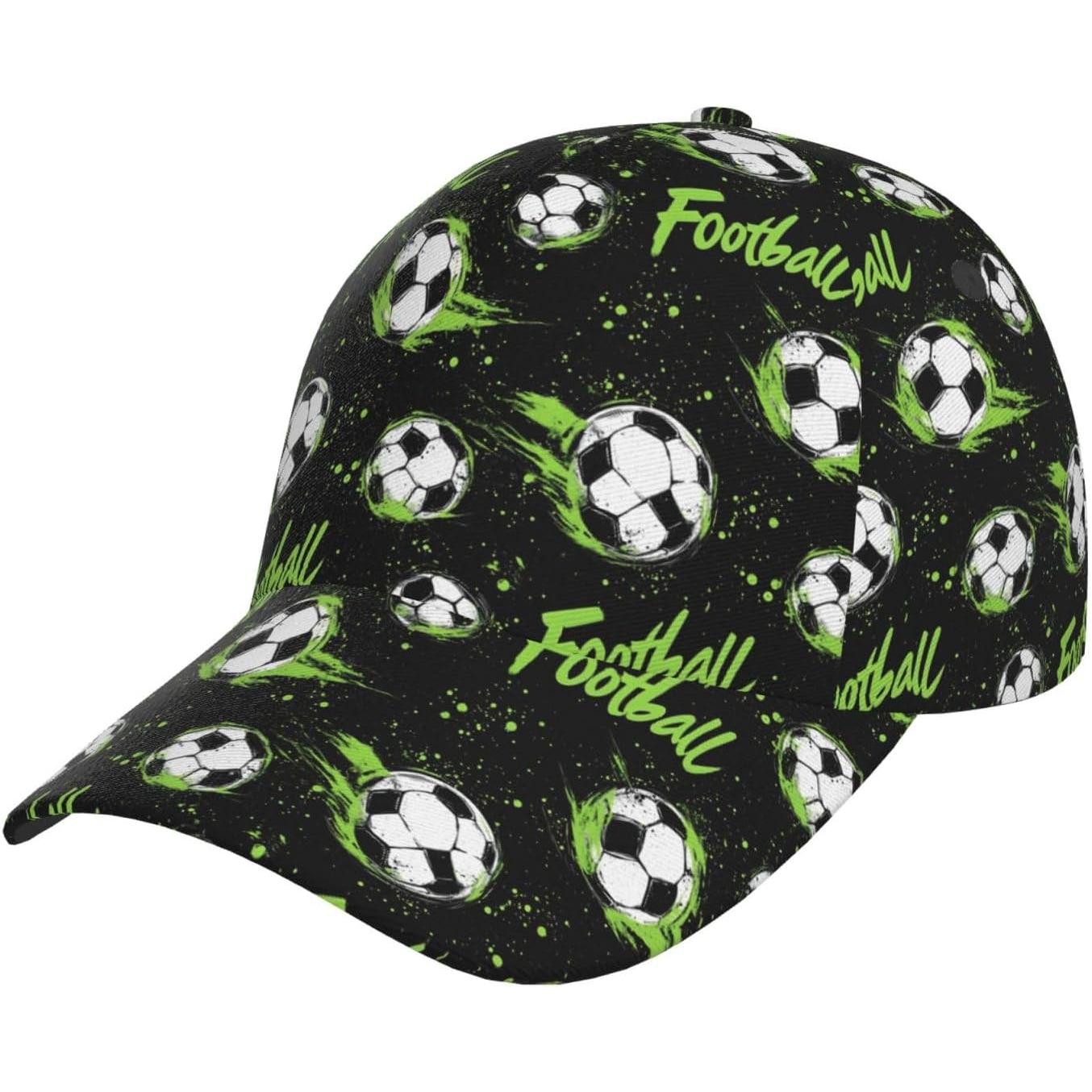 Trucker Hat Men Women Green Football Print Adjustable Baseball Cap Hiking Running Golf Dad Hat One Size
Trucker Hat Men Women Green Football Print Adjustable Baseball Cap Hiking Running Golf Dad Hat One Size