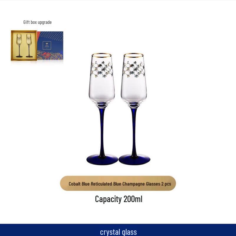 Хрустальный бокал для шампанского «Кобальтовая сетка» Ломоносов
Хрустальный бокал для шампанского «Кобальтовая сетка» Ломоносов