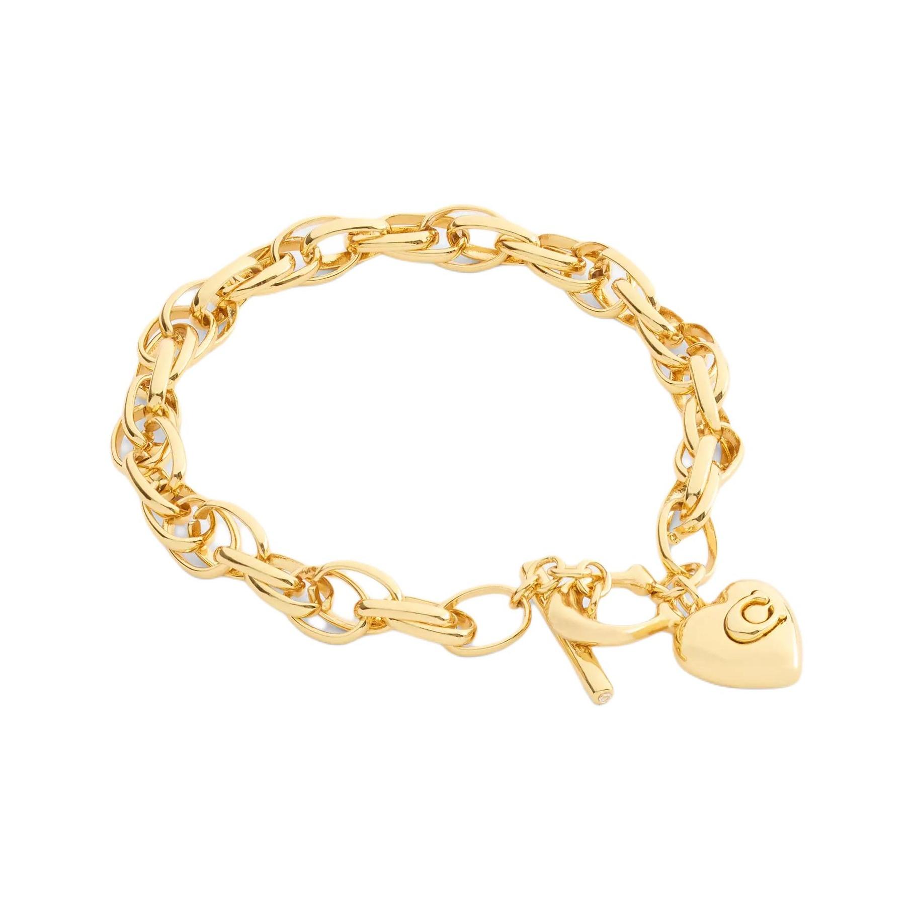 Coach Sweet Design Everyday Wear Bracelet Unisex Bracelet Gold CCU76 F,Gold
Coach Sweet Design Everyday Wear Bracelet Unisex Bracelet Gold CCU76 F,Gold