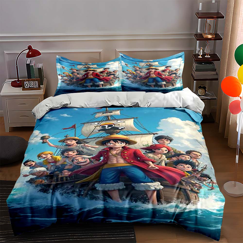 Pirate crew illustration. Bedding Duvet cover sets Duvet covers Pillowcases gifts (1 * Duvet Cover 2 * Pillowcases, without duvet insert) 135x200cm
Pirate crew illustration. Bedding Duvet cover sets Duvet covers Pillowcases gifts (1 * Duvet Cover 2 * Pillowcases, without duvet insert) 135x200cm