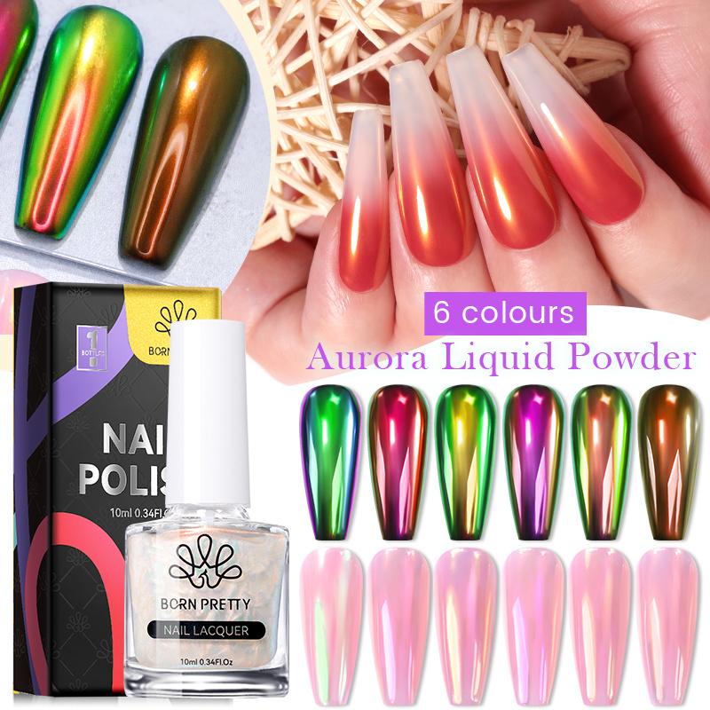 BORN PRETTY 10 мл Aurora Powder Liquid Mirror Chrome Powder Polish с металлическим эффектом, блестящая пыль, дизайн ногтей, полуперманентный лак для ногтей
BORN PRETTY 10 мл Aurora Powder Liquid Mirror Chrome Powder Polish с металлическим эффектом, блестящая пыль, дизайн ногтей, полуперманентный лак для ногтей