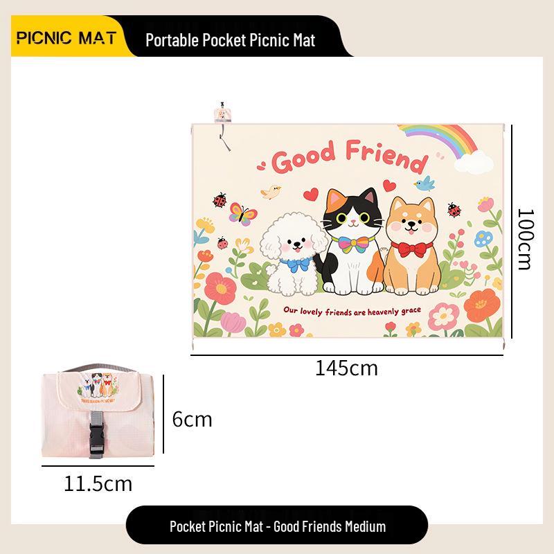 Thickened Waterproof Picnic & Beach Mat with Drawstring Bag
Thickened Waterproof Picnic & Beach Mat with Drawstring Bag
