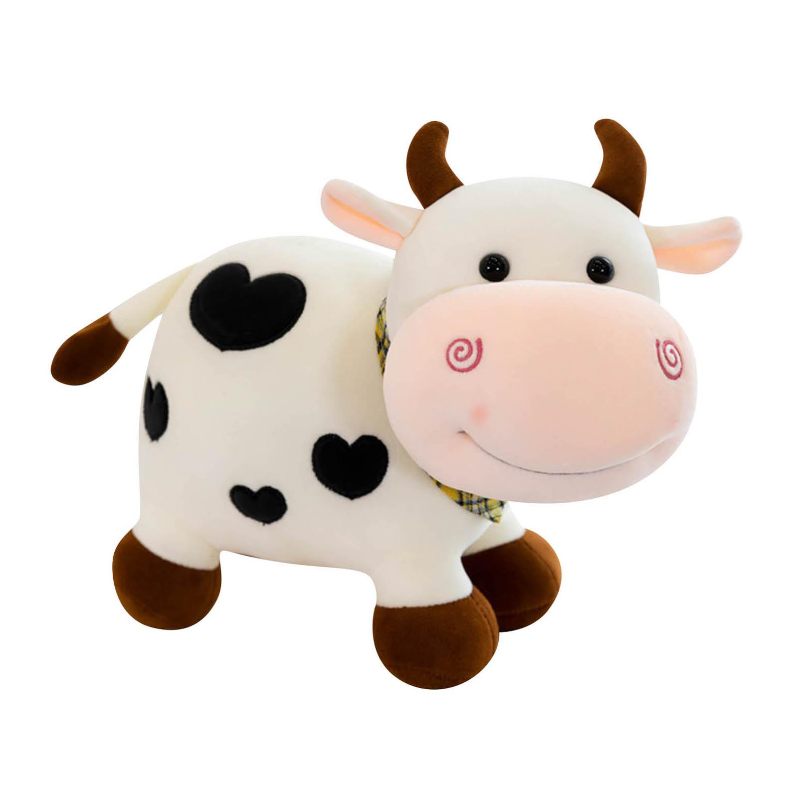9.8IN Cow Stuffed Animals Soft Cow Plush Stuffed Animals Toy For Kids
9.8IN Cow Stuffed Animals Soft Cow Plush Stuffed Animals Toy For Kids