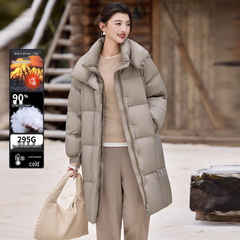 Bailuyu Women s Stand-Collar Mid-Length 90% Duck Down Jacket S
Bailuyu Women s Stand-Collar Mid-Length 90% Duck Down Jacket S
