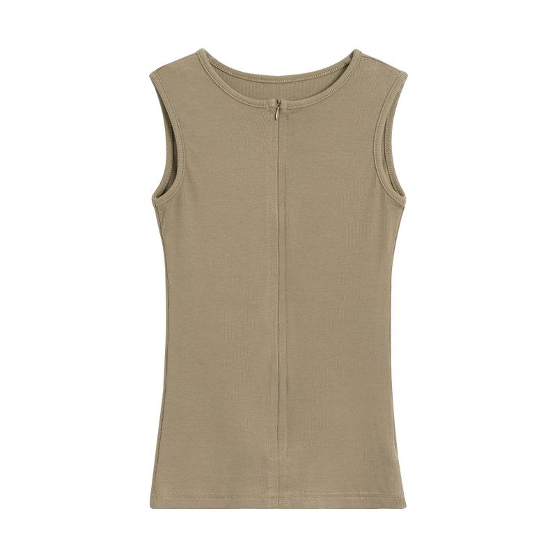 Женский минималистичный жилет премиум-класса приталенного кроя: Универсальная, удобная, модная майка с круглым вырезом для ношения в качестве нижнего белья или верхней одежды M (40-55 kg)
Женский минималистичный жилет премиум-класса приталенного кроя: Универсальная, удобная, модная майка с круглым вырезом для ношения в качестве нижнего белья или верхней одежды M (40-55 kg)