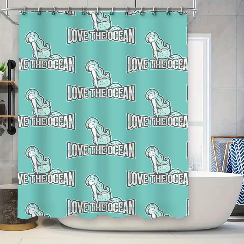 Text Bath Curtain Custom Shower Door Cover Waterproof Home Decor Red White Classic Design Optional Message Printing W60H190(CM)-1 Pcs
Text Bath Curtain Custom Shower Door Cover Waterproof Home Decor Red White Classic Design Optional Message Printing W60H190(CM)-1 Pcs