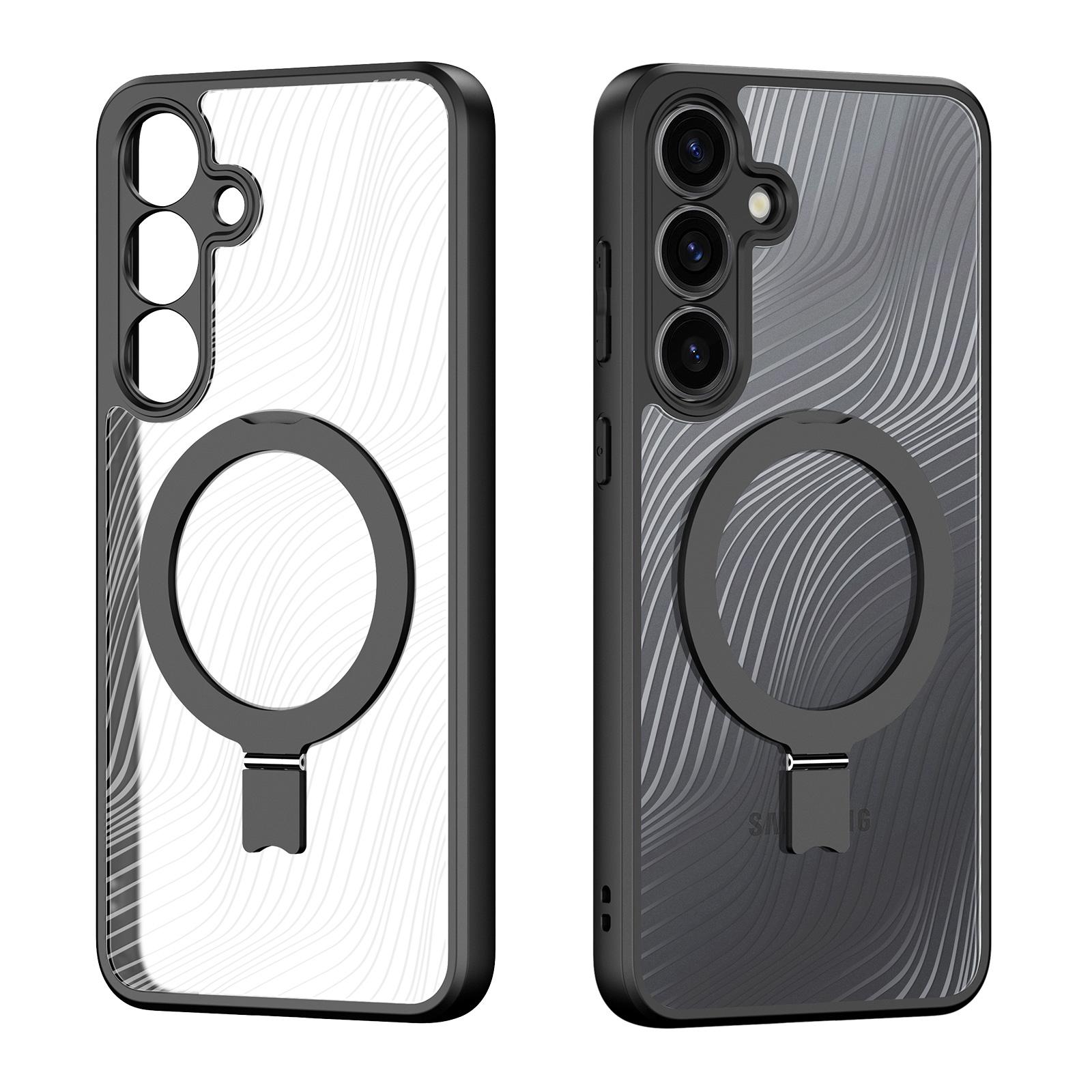 For Samsung Galaxy S25 Case DUX DUCIS Aimo Series Compatible with MagSafe TPU+PC Kickstand Phone Cover (REACH Certification) Black
For Samsung Galaxy S25 Case DUX DUCIS Aimo Series Compatible with MagSafe TPU+PC Kickstand Phone Cover (REACH Certification) Black