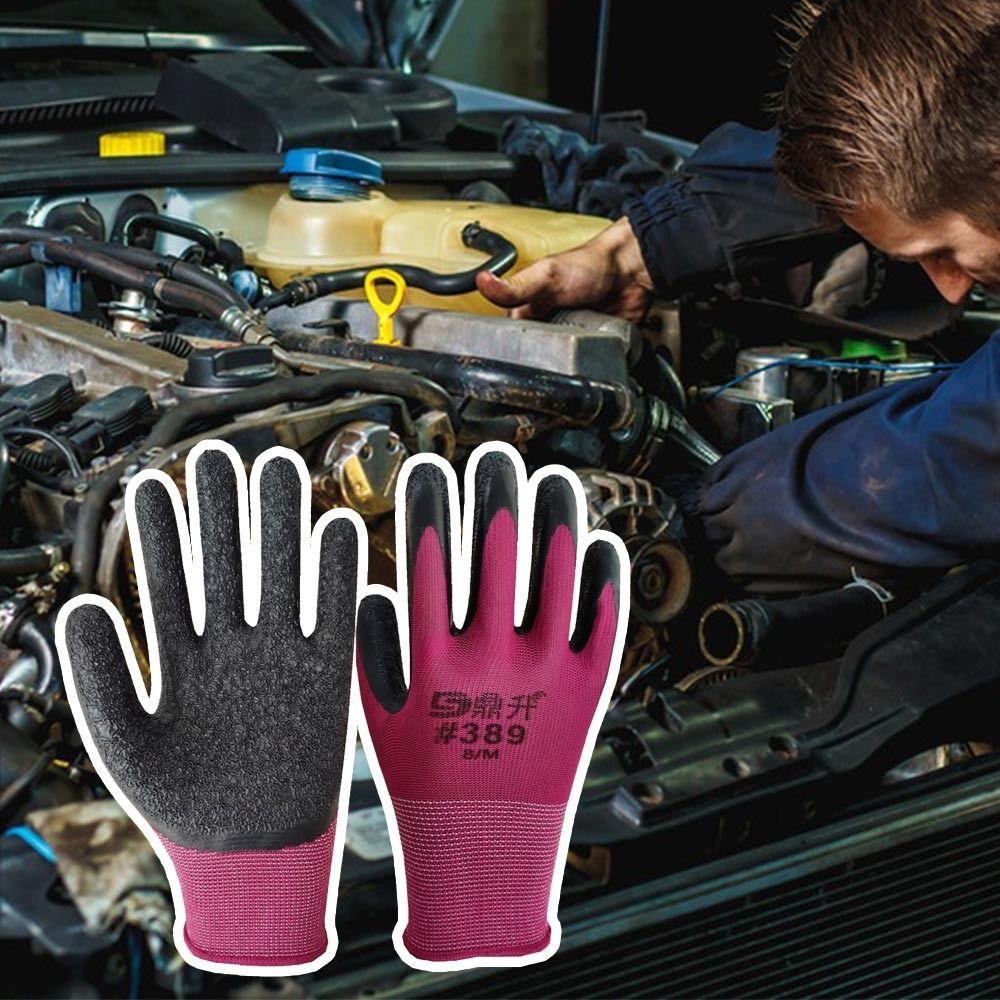 Nylon Rubber Coating Gloves Knitting Protective Elastic Mittens Work Safe Gloves Daily Handling M/8
Nylon Rubber Coating Gloves Knitting Protective Elastic Mittens Work Safe Gloves Daily Handling M/8