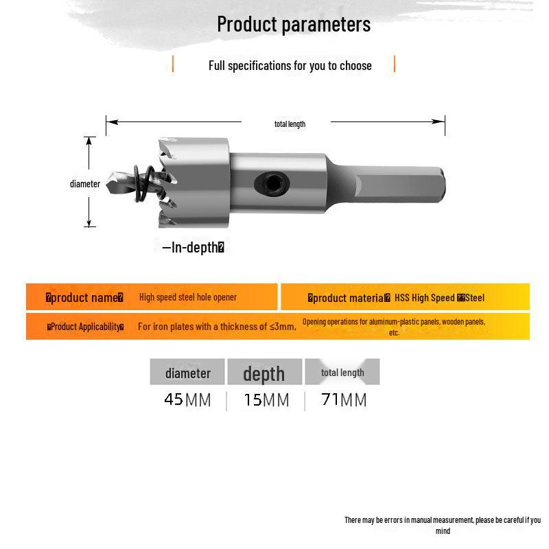 Зеленый лес быстрорежущая сталь металл открывалка для отверстий пробойник сверло нержавеющая сталь сплав 45mm
Зеленый лес быстрорежущая сталь металл открывалка для отверстий пробойник сверло нержавеющая сталь сплав 45mm