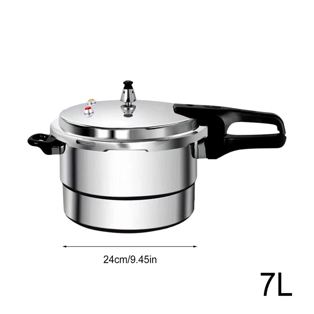Pressure Cooker 7L Instant with Steaming Rack Large Rice Cooker Kitchen Pot for Soup Fish Stewing Cooking Induction Electric
Pressure Cooker 7L Instant with Steaming Rack Large Rice Cooker Kitchen Pot for Soup Fish Stewing Cooking Induction Electric