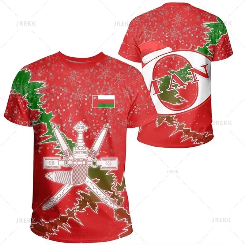 Oman Ethnic Emblem 3D Printing T Shirt The Sultanate Of Oman Flag Graphic T-shirts For Men Fashion Streetwear Short Sleeves Tops 160 (13T-14T)
Oman Ethnic Emblem 3D Printing T Shirt The Sultanate Of Oman Flag Graphic T-shirts For Men Fashion Streetwear Short Sleeves Tops 160 (13T-14T)
