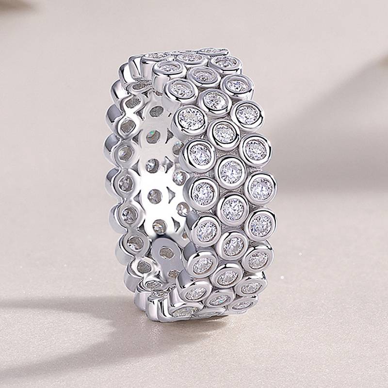 Huitan Delicate Women Ring Inlaid Shiny Round Cubic Zirconia for Party Daily Female Accessories Fashion Wedding Chic Zircon 6
Huitan Delicate Women Ring Inlaid Shiny Round Cubic Zirconia for Party Daily Female Accessories Fashion Wedding Chic Zircon 6