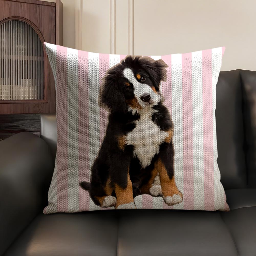 Simple Striped Marine Dog Cushion Cover Natural Linen Organic Fabric DoubleSided Printing Sofa Home Decor Gift Pillow Case 30x30cm
Simple Striped Marine Dog Cushion Cover Natural Linen Organic Fabric DoubleSided Printing Sofa Home Decor Gift Pillow Case 30x30cm