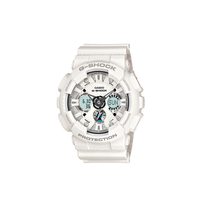 Casio G-SHOCK series 200 meters waterproof quartz movement resin strap Japanese and Korean watch men s watch white dial GA-120A-7APR белый
Casio G-SHOCK series 200 meters waterproof quartz movement resin strap Japanese and Korean watch men s watch white dial GA-120A-7APR белый