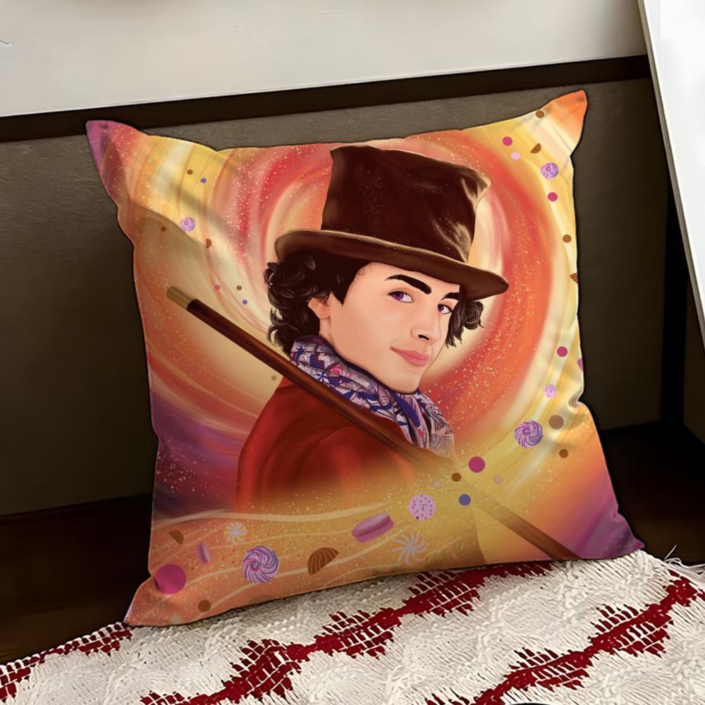 Moive WWonka New Cushion Cover Reversible Soft Durable Pillow Cover Home Car MultiScene Use for Daily Comfort 30X30cm
Moive WWonka New Cushion Cover Reversible Soft Durable Pillow Cover Home Car MultiScene Use for Daily Comfort 30X30cm