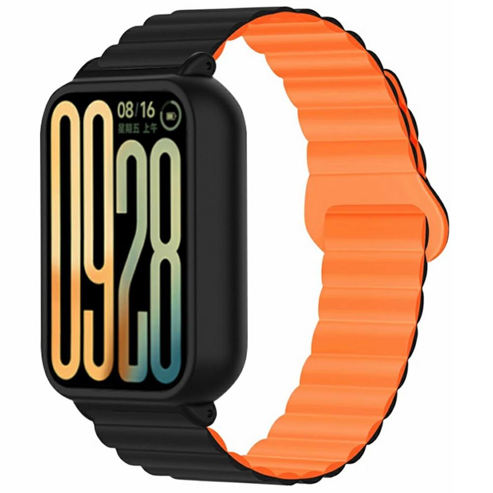 For Xiaomi Smart Band 9 Pro Silicone Strap Replacement Magnetic Loop Watch Band with PC Case Black/Orange
For Xiaomi Smart Band 9 Pro Silicone Strap Replacement Magnetic Loop Watch Band with PC Case Black/Orange