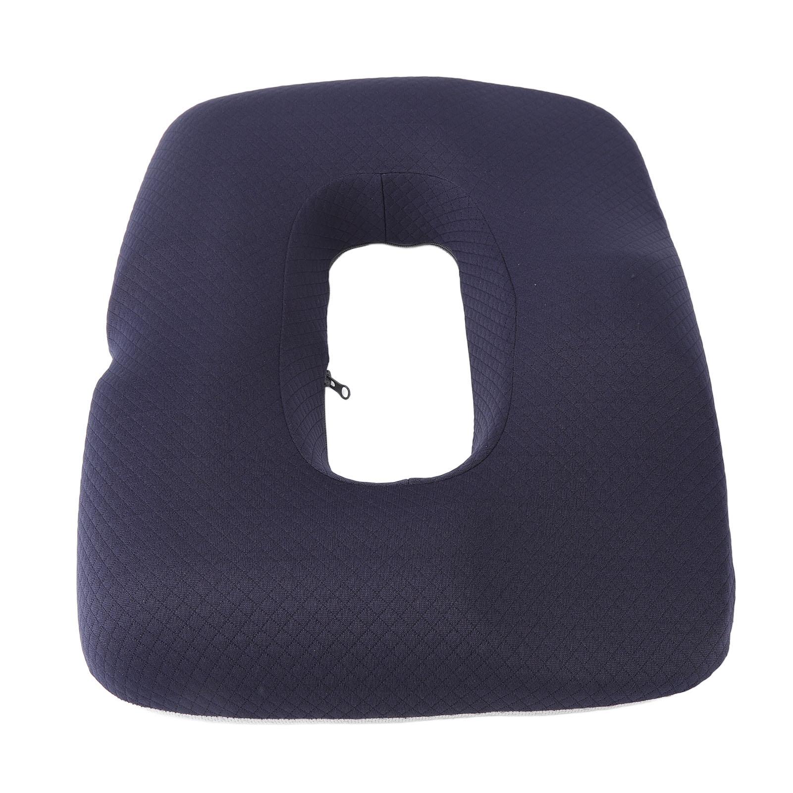 Подушка для сиденья Удобная Подушка из пены с памятью Дышащая Универсальная Полая Подушка для сиденья для Офиса Автомобиля Дома темно-синий