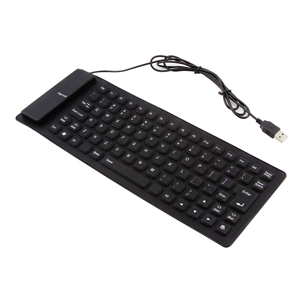 USB Wired Silicone English 87 Пилонепроникний і простий у використанні Поставляється з сумісною з Windows Mac клавіатурою, тихою, маленькою, складною, згорнутою клавіатурою,
USB Wired Silicone English 87 Пилонепроникний і простий у використанні Поставляється з сумісною з Windows Mac клавіатурою, тихою, маленькою, складною, згорнутою клавіатурою,
