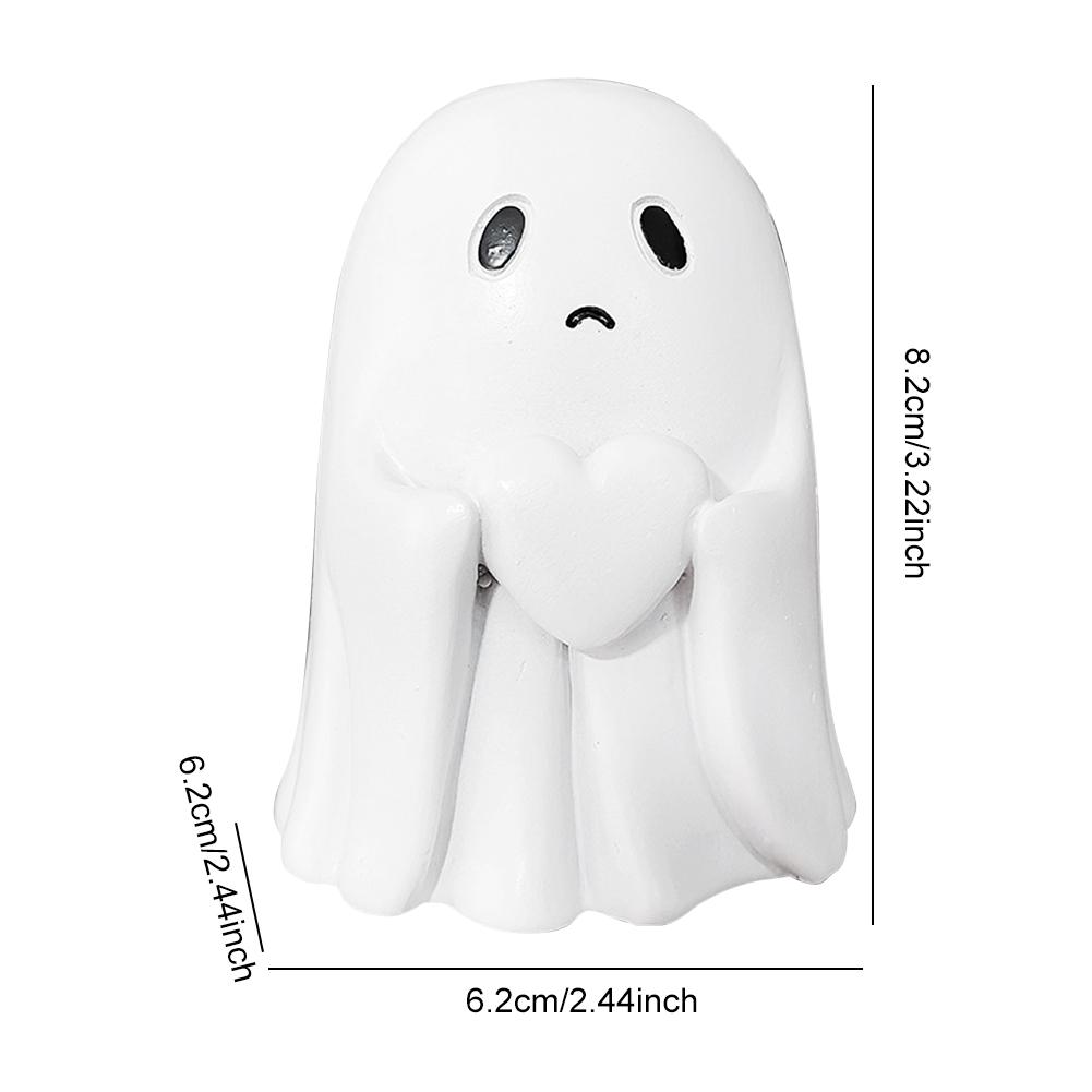 Halloween Spooky Resin Ghost Statue Cute Finger Ghost Ornaments Rock Spooky Resin Statue for Gift Props Tabletop Halloween Decor
Halloween Spooky Resin Ghost Statue Cute Finger Ghost Ornaments Rock Spooky Resin Statue for Gift Props Tabletop Halloween Decor