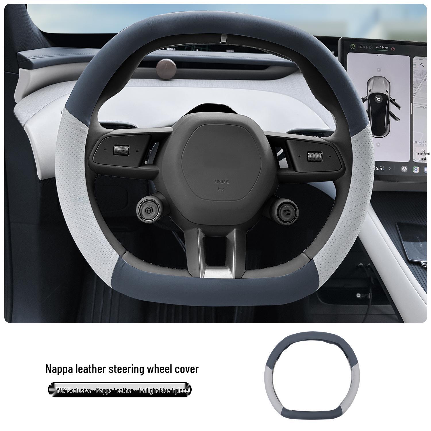 Breathable Suede Anti-slip Steering Wheel Cover for Xiaomi YU7, Universal All-Season Car Interior Accessory. 40cm
Breathable Suede Anti-slip Steering Wheel Cover for Xiaomi YU7, Universal All-Season Car Interior Accessory. 40cm