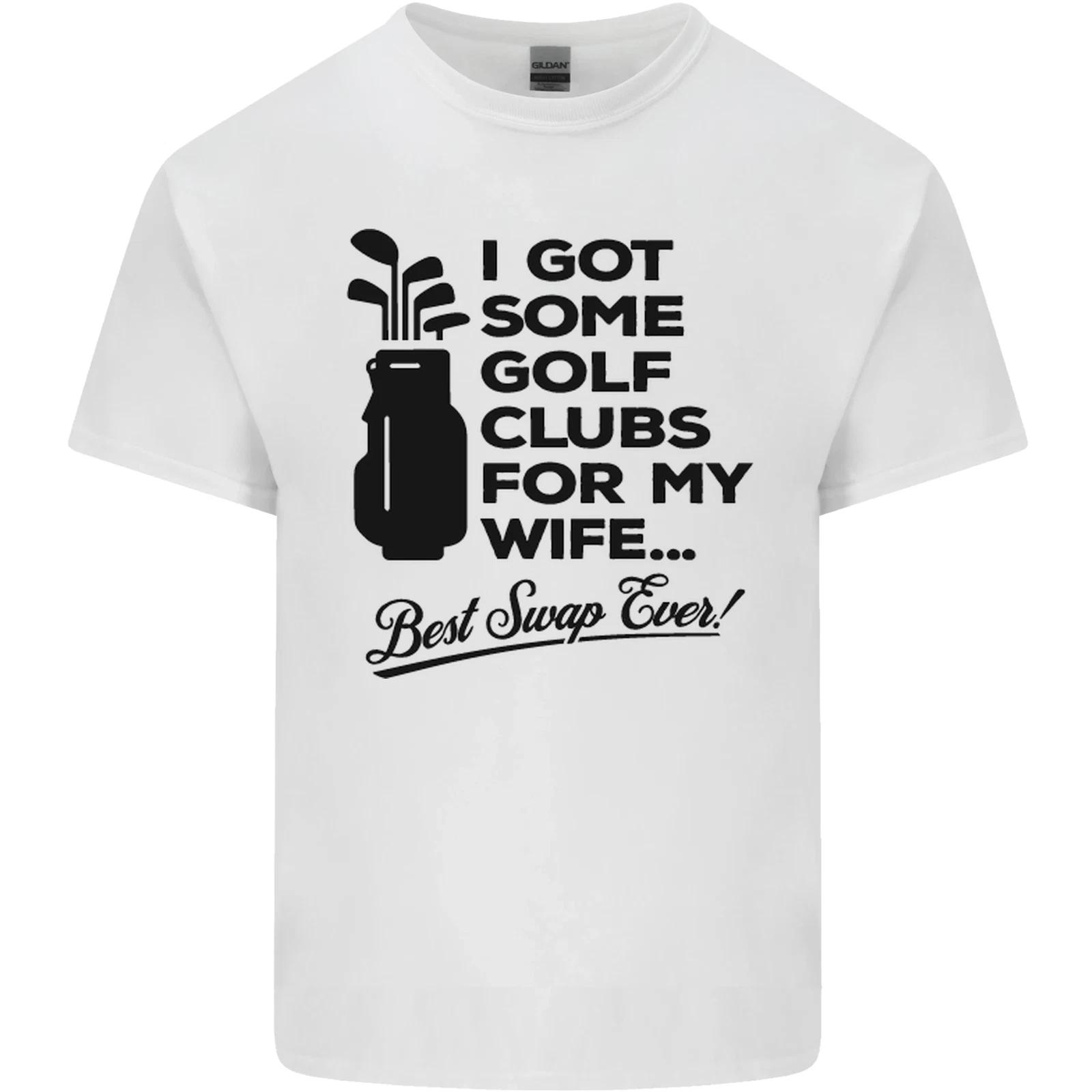 Golf Clubs for My Wife Goofing Golfer Funny Mens Cotton T-Shirt Tee Top S
Golf Clubs for My Wife Goofing Golfer Funny Mens Cotton T-Shirt Tee Top S
