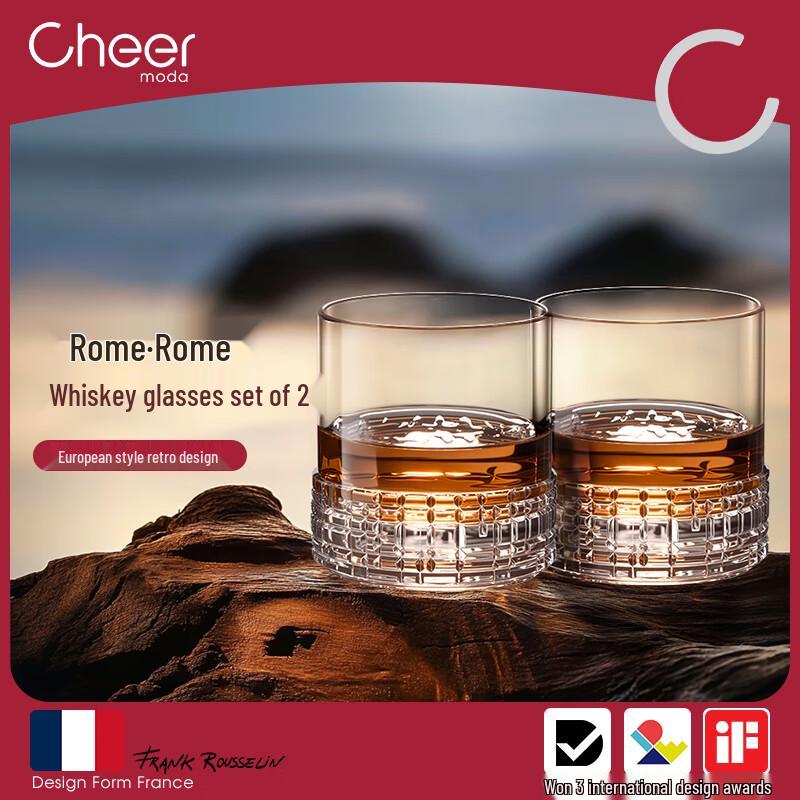 Cheer Roma European Carved Whiskey Glasses
Cheer Roma European Carved Whiskey Glasses