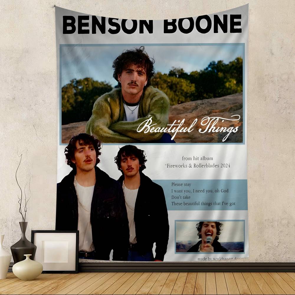 Singer BBenson Boone Anime Printed Large Wall Tapestry Indian Buddha Wall Decoration Witchcraft Bohemian Hippie Wall Art Decor 74x94cm(29x37in)
Singer BBenson Boone Anime Printed Large Wall Tapestry Indian Buddha Wall Decoration Witchcraft Bohemian Hippie Wall Art Decor 74x94cm(29x37in)