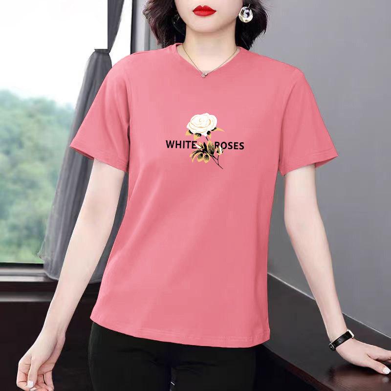Women s Loose Plus Size Short-Sleeved Summer T-Shirt - Casual, Stylish Top for Middle-Aged & Elderly Moms 2XL
Women s Loose Plus Size Short-Sleeved Summer T-Shirt - Casual, Stylish Top for Middle-Aged & Elderly Moms 2XL