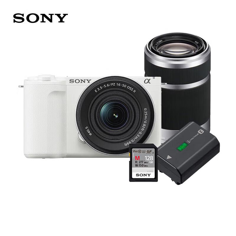 Sony ZV-E10 II Dual Lens Kit Camera (White) (CN version)
Sony ZV-E10 II Dual Lens Kit Camera (White) (CN version)