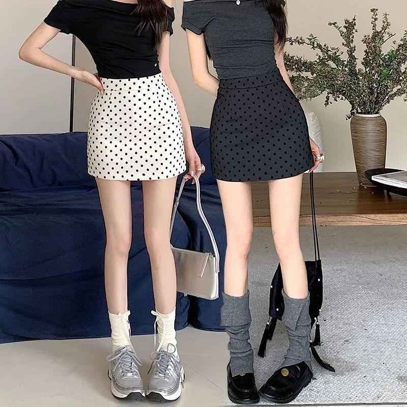 2024 Women s Retro Polka Dot High Waist Midi Skirt - Slimming, Versatile A-line for Summer S
2024 Women s Retro Polka Dot High Waist Midi Skirt - Slimming, Versatile A-line for Summer S