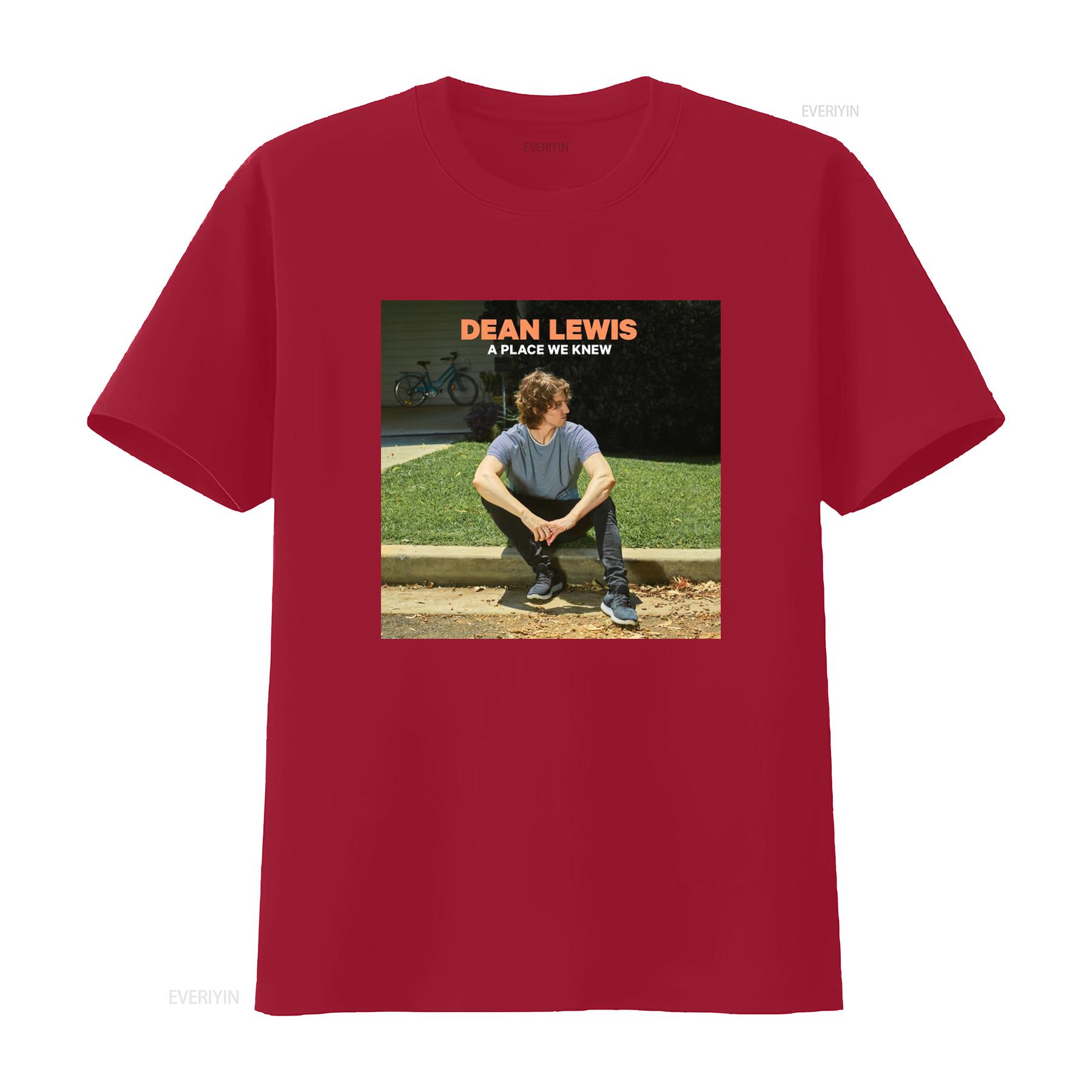 Dean Lewis A Place We Knew Deluxe T Shirt for Men Comfortable and Stylish Design vintage Washed fashion Slightly Versatile S
Dean Lewis A Place We Knew Deluxe T Shirt for Men Comfortable and Stylish Design vintage Washed fashion Slightly Versatile S