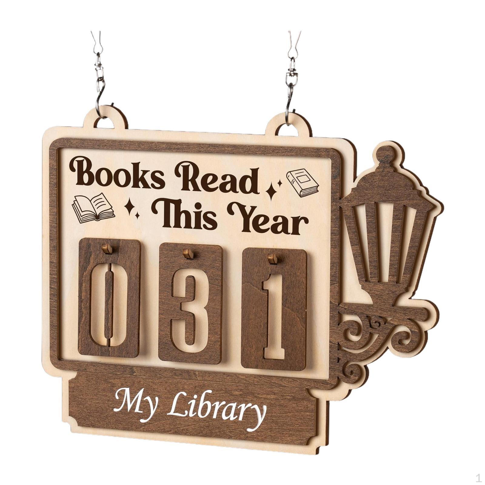 Books Read This Year Sign Reading Progress Indicator Track for Students Home Table
Books Read This Year Sign Reading Progress Indicator Track for Students Home Table