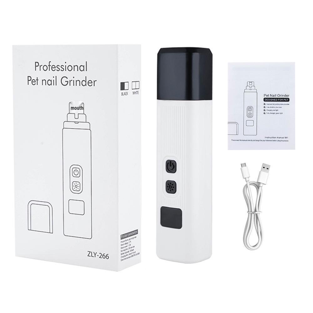 Rechargeable 2-Speed Pet Nail Grinder with Digital Display & Light - Portable Clippers for Cats & Dogs English Neutral Version
Rechargeable 2-Speed Pet Nail Grinder with Digital Display & Light - Portable Clippers for Cats & Dogs English Neutral Version