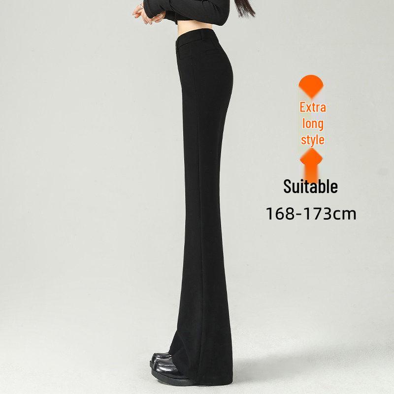 Drapey Women s Plus Velvet Micro-Flare High-Waisted Black Pants, Winter 2026 Edition, Casual & Elegant. M, Weight 99-108 jin
Drapey Women s Plus Velvet Micro-Flare High-Waisted Black Pants, Winter 2026 Edition, Casual & Elegant. M, Weight 99-108 jin