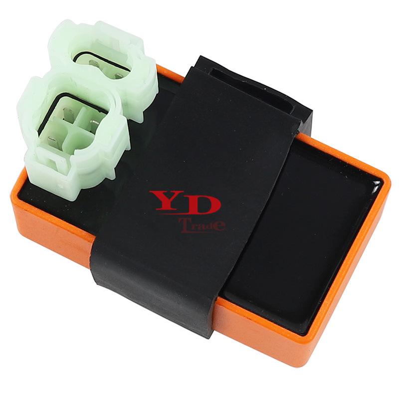 Orange 6-Pin CDI Igniter for ATV, Beach Motorcycle, Scooter (GY6 50cc-125cc) - AC Infinite Speed
Orange 6-Pin CDI Igniter for ATV, Beach Motorcycle, Scooter (GY6 50cc-125cc) - AC Infinite Speed