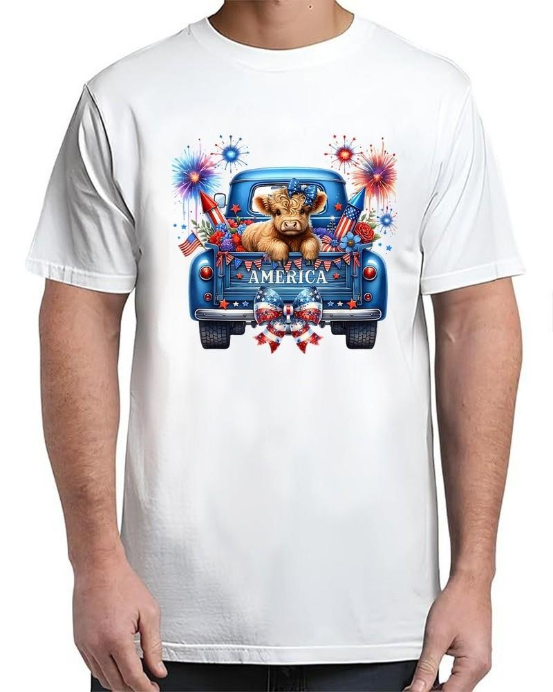 Cute Highland Cow 4th of July USA Flag Patriotic Vintage Adult S-4XL Unisex T-Shirt S
Cute Highland Cow 4th of July USA Flag Patriotic Vintage Adult S-4XL Unisex T-Shirt S