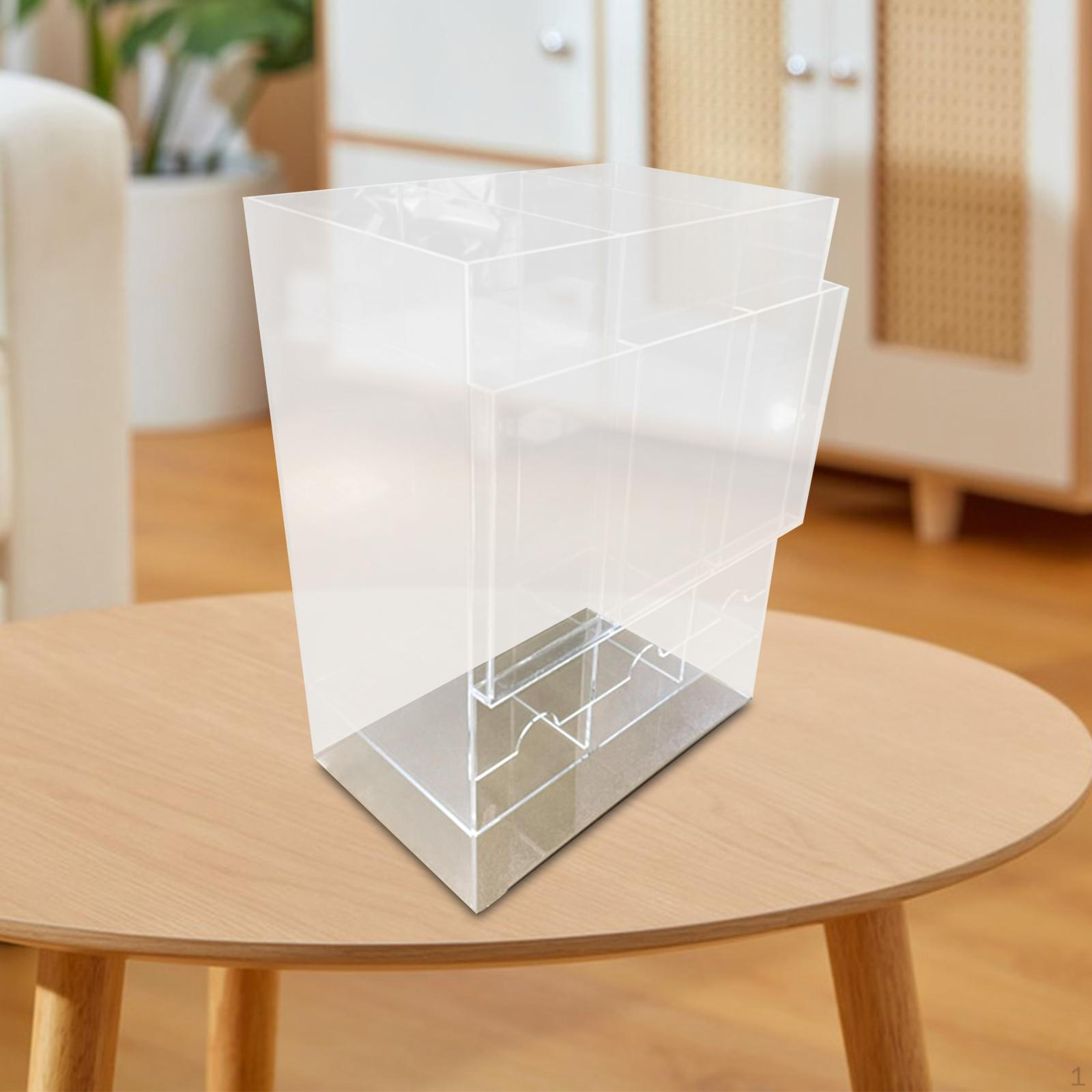 Dispenser Acrylic for Anime Sports Trading Card Clear Desktop Dispensing Display Case Organizer 3 Slot
Dispenser Acrylic for Anime Sports Trading Card Clear Desktop Dispensing Display Case Organizer 3 Slot