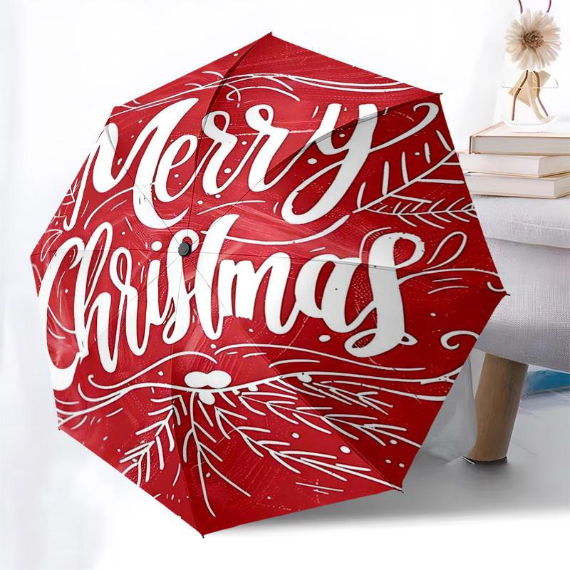 1pc Merry Christmas! Automatic Opening/Closing Umbrella with Foldable Design, 8-Bone Iron Frame, Outdoor Umbrella, Festive Gift for Fans, Travelers, D
1pc Merry Christmas! Automatic Opening/Closing Umbrella with Foldable Design, 8-Bone Iron Frame, Outdoor Umbrella, Festive Gift for Fans, Travelers, D