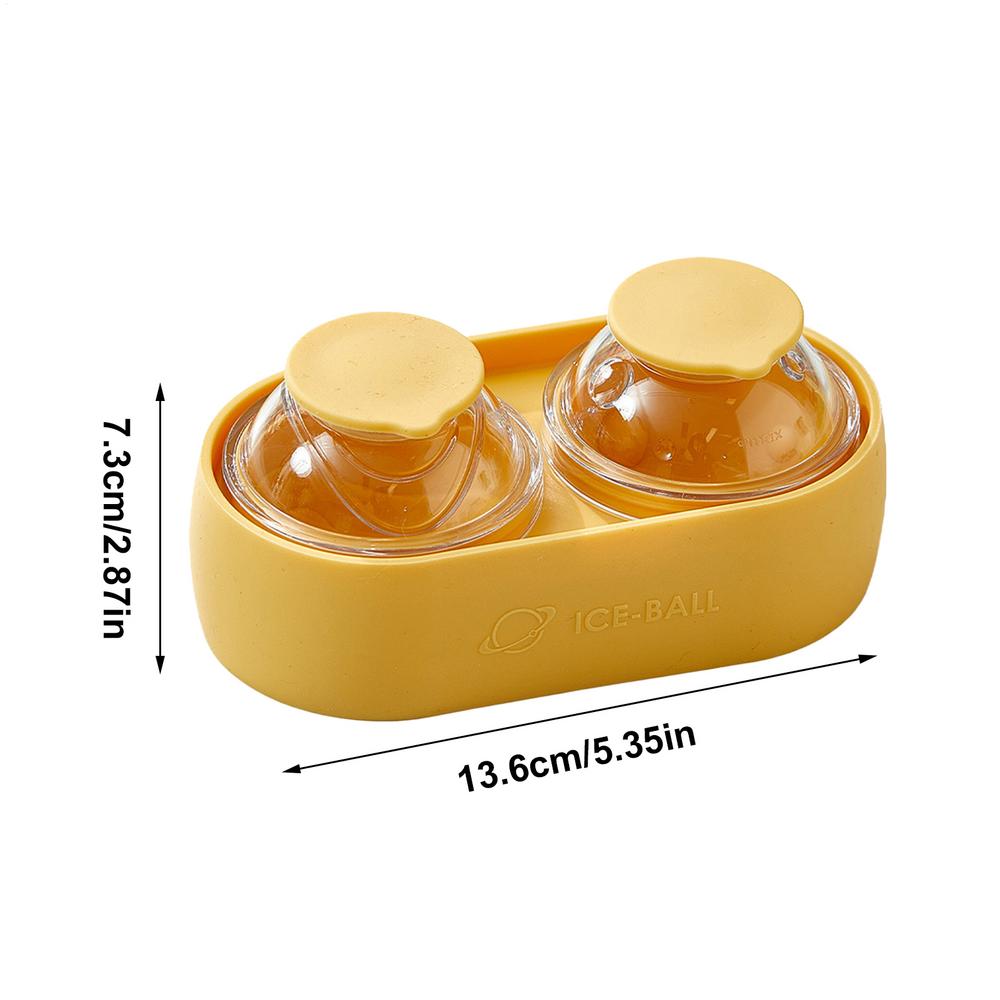 Planet Shaped Ice Ball Maker Mold Food-grade Silicone Ball Ice Cubes Mould With Lids For For Whiskey, Cocktails, Juice жовтий
Planet Shaped Ice Ball Maker Mold Food-grade Silicone Ball Ice Cubes Mould With Lids For For Whiskey, Cocktails, Juice жовтий