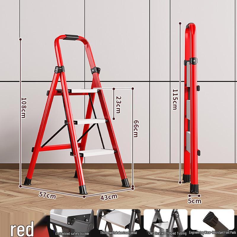 Алюмінієва складана телескопічна драбина: Дизайн ялинкою, Потовщений для використання в приміщенні, Багатофункціональний та Компактний
Алюмінієва складана телескопічна драбина: Дизайн ялинкою, Потовщений для використання в приміщенні, Багатофункціональний та Компактний