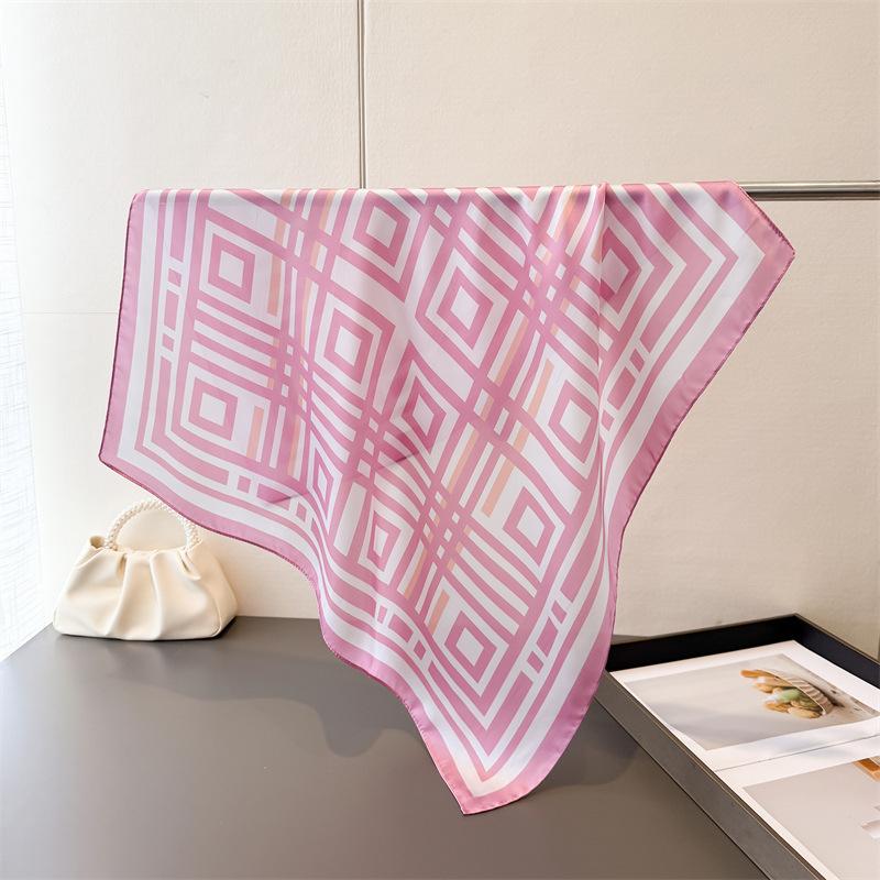 70cm Square Stripe Printed Women Scarf Silk Satin Spring Summer Scarves Shawl Designer Headband Hijab Bandana Wrap Bufanda Lady 70x70cm
70cm Square Stripe Printed Women Scarf Silk Satin Spring Summer Scarves Shawl Designer Headband Hijab Bandana Wrap Bufanda Lady 70x70cm