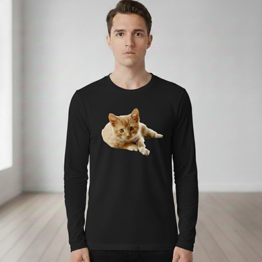 Kitten Print Pattern Long Sleeve T-shirt Cotton Long Sleeve T-shirt Wear Outside 4XL чёрный
Kitten Print Pattern Long Sleeve T-shirt Cotton Long Sleeve T-shirt Wear Outside 4XL чёрный