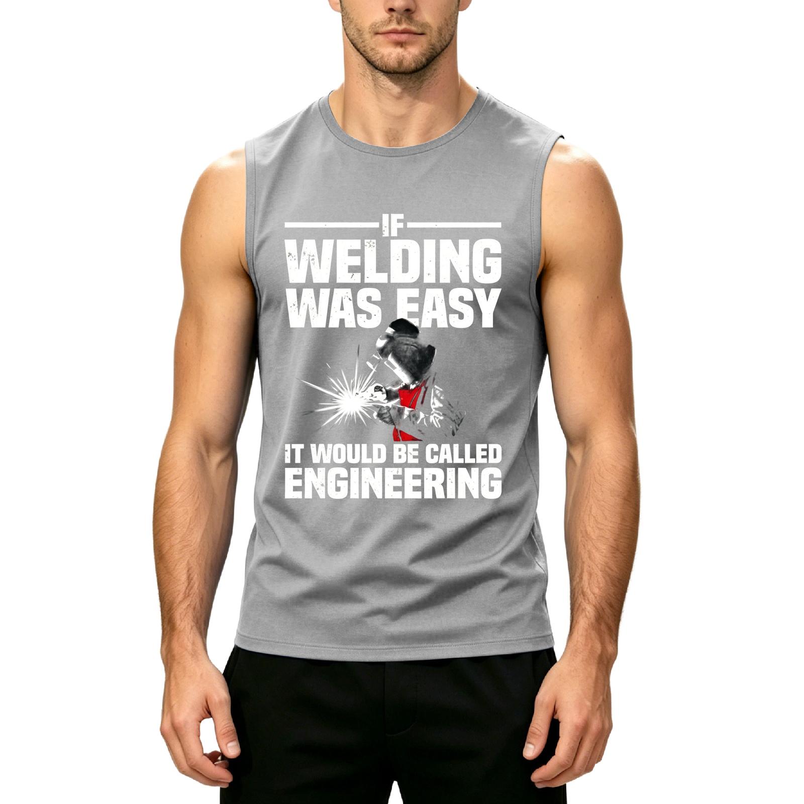 Men s Sleeveless Casual Tank Top Labor Day Welding Print Muscle Fit Workout Shirt Lightweight Comfortable Fabric L
Men s Sleeveless Casual Tank Top Labor Day Welding Print Muscle Fit Workout Shirt Lightweight Comfortable Fabric L